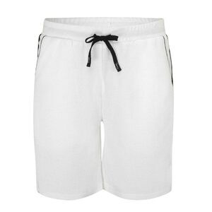 Fabric Mens Cotton Blend Shorts / White
